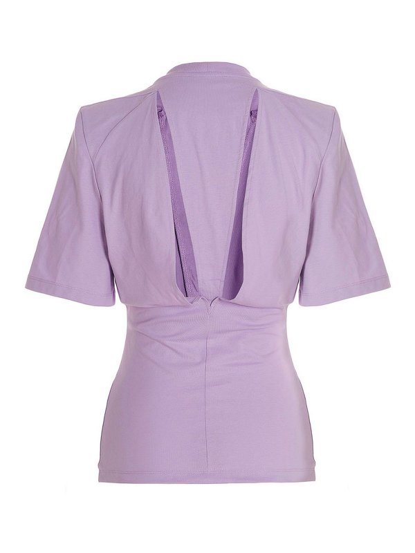 The Attico: T-shirts online - T-Shirt - Violet