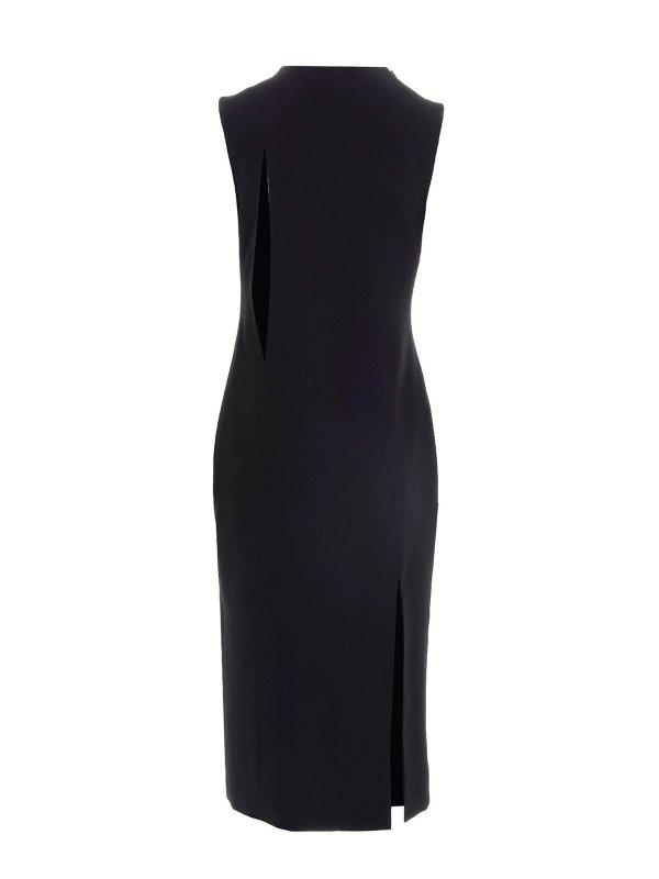 VERSACE: knee length dresses online - Cut out midi dress