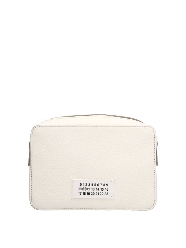 Maison Margiela: クロスボディバッグ - クロスボディバッグ - 白