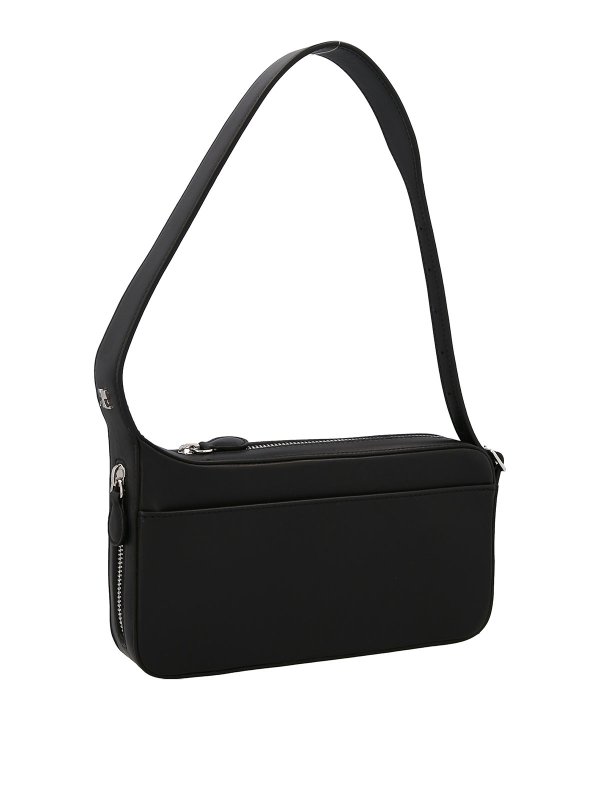 Courreges: shoulder bags online - Racer baguette shoulder bag