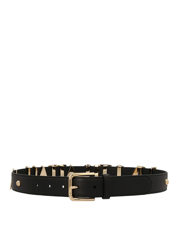 DOLCE & GABBANA: belts - Logo belt