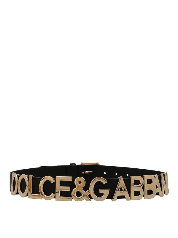 DOLCE & GABBANA: belts online - Logo belt