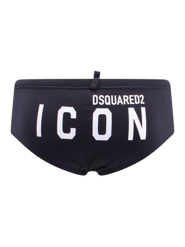 DSQUARED2: Badeanzüge und Badehosen online - Badehose - Schwarz