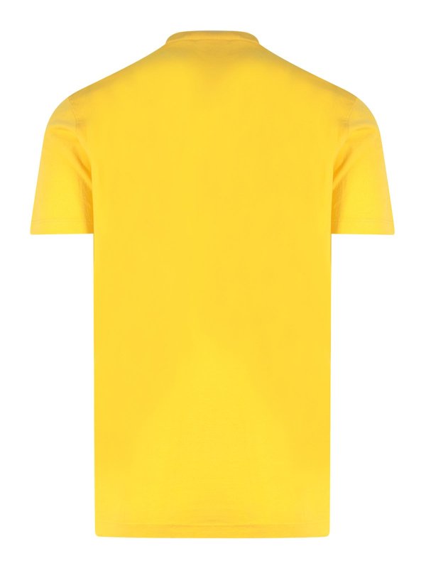 DSQUARED2: Camisetas online - Camiseta - Amarillo