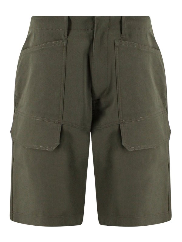 FERRARI: Shorts - Shorts - Verde