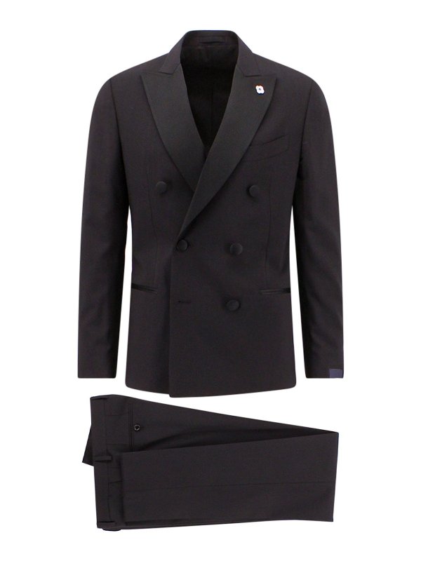 LARDINI: Vestidos de gala - Traje - Negro