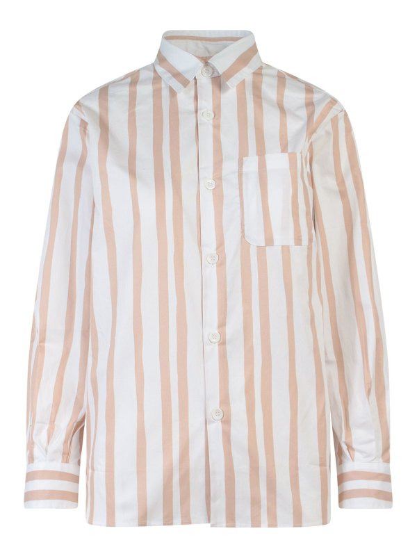 A.P.C.: camicie - Camicia in cotone a righe