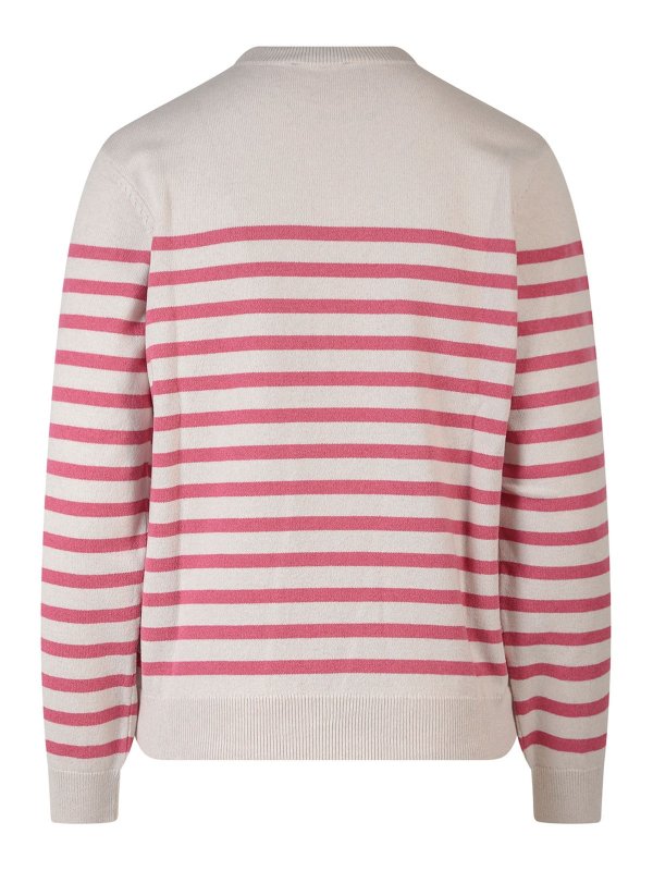 A.P.C.: Strickpullover mit Rundhalsausschnitt online - Rundhalspullover - Beige