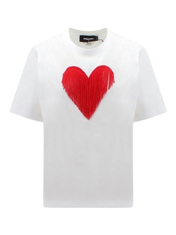 DSQUARED2: Camisetas - Camiseta - Blanco