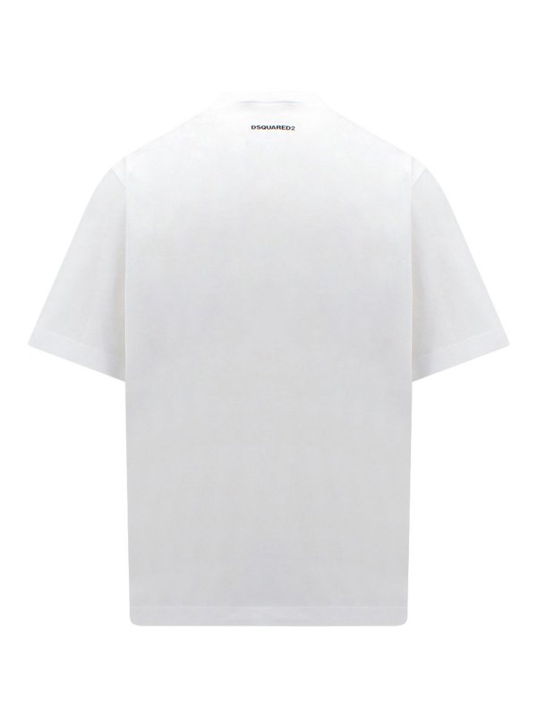 DSQUARED2: Camisetas online - Camiseta - Blanco
