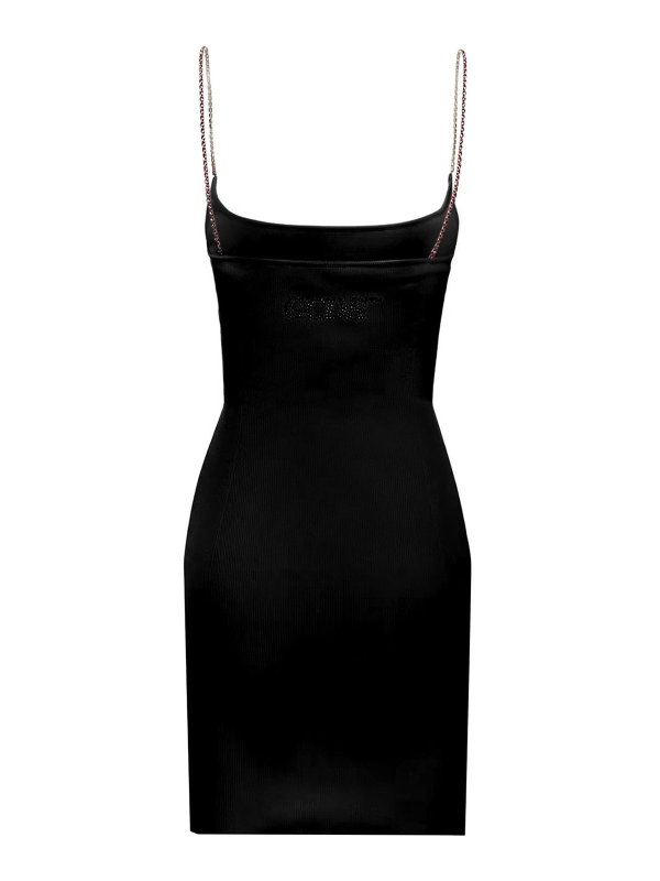 GCDS: short dresses online - Jersery dress with back logo