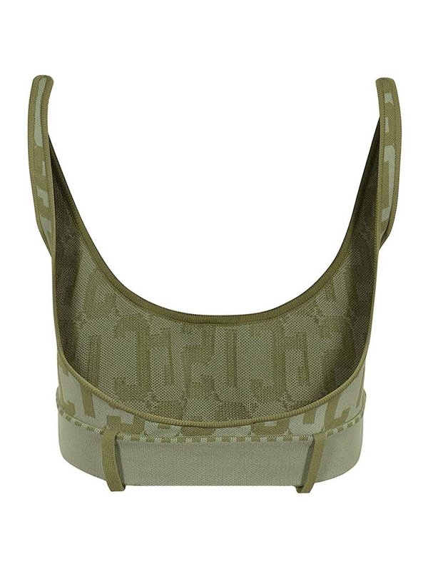 GCDS: Tops y camisetas sin mangas online - Top - Verde