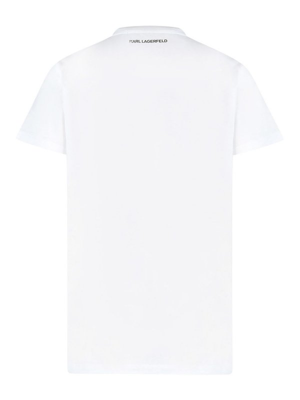 KARL LAGERFELD: T-shirts online - T-Shirt - Blanc