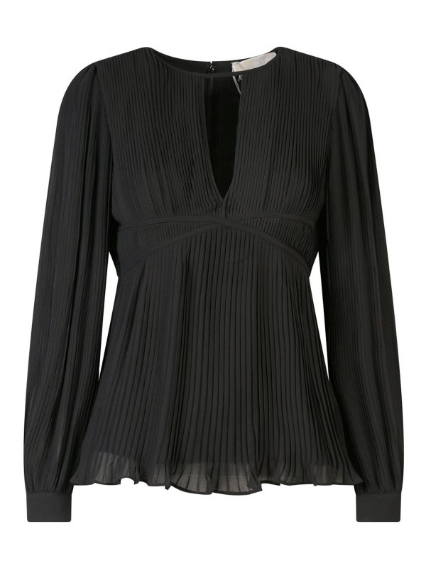 MICHAEL KORS: Tops y camisetas sin mangas - Top - Negro