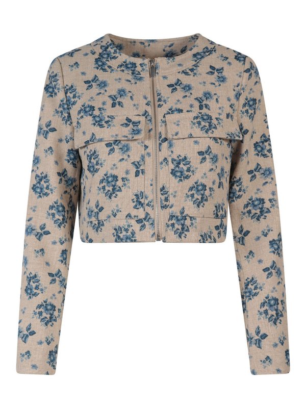 Semicouture: Blazer - Blazer - Beige