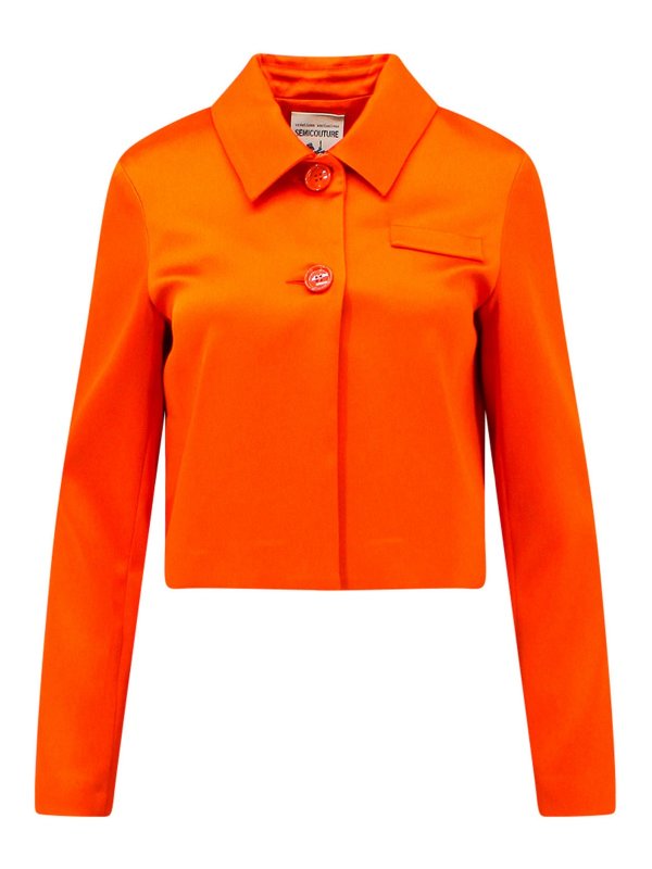 Semicouture: Blazer - Blazer - Orange