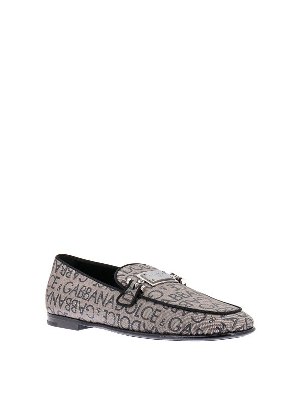 DOLCE & GABBANA: Mocassins & Chaussures bateau online - Mocassins - Beige