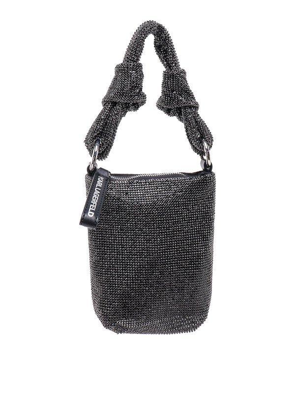 KARL LAGERFELD: Handtaschen - Shopper - Schwarz