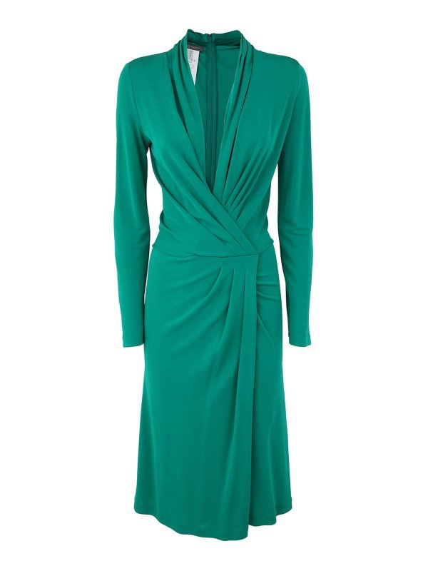 ALBERTA FERRETTI: Maxi robe - Maxi Robe - Vert