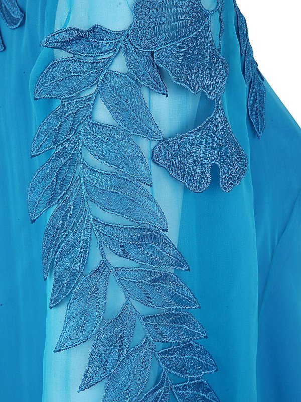 iKRIX ALBERTA FERRETTI: ニーレングスドレス - 膝丈ドレス - ブルー