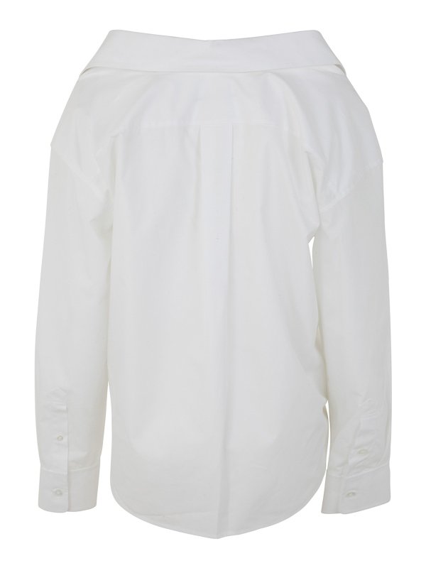 ALEXANDER WANG: shirts online - Butterfly pull up button down shirt