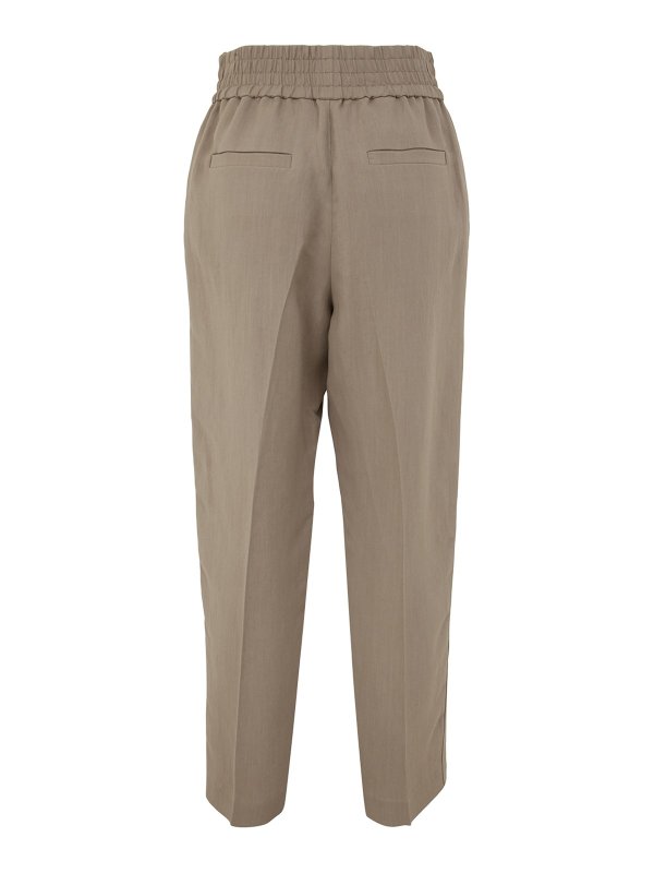 BRUNELLO CUCINELLI: casual trousers online - Elastic band pants