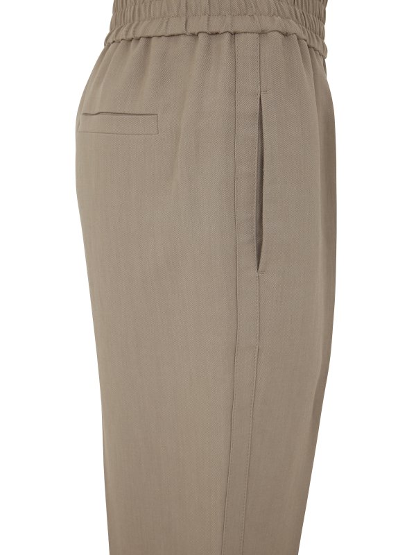 iKRIX BRUNELLO CUCINELLI: casual trousers - Elastic band pants