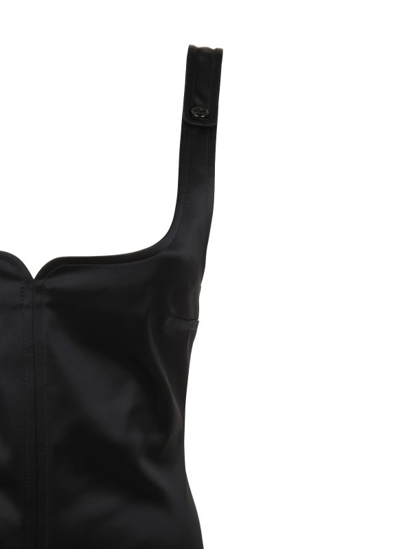 iKRIX Courreges: Tops y camisetas sin mangas - Top - Negro