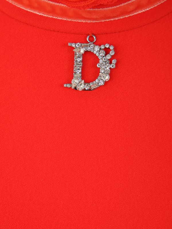 iKRIX DSQUARED2: ニーレングスドレス - 膝丈ドレス - イエロー