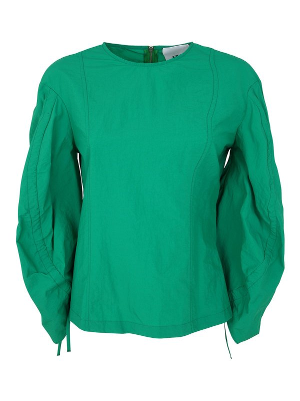 Erika Cavallini: ブラウス - ブラウス - 緑