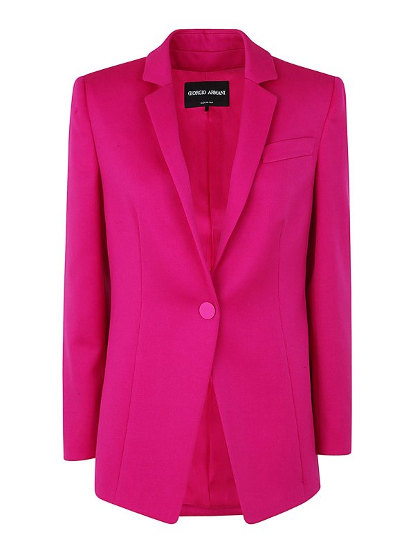 GIORGIO ARMANI: Blazer - Blazer - Rosa