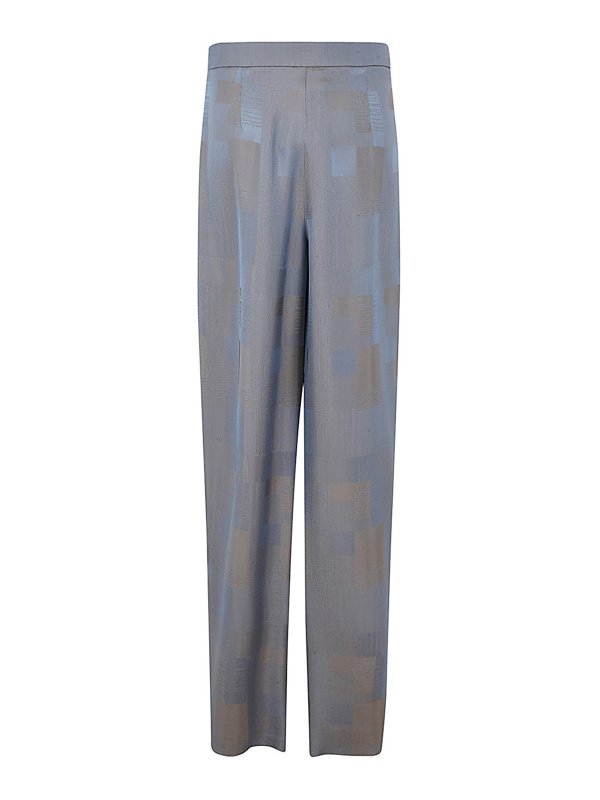 GIORGIO ARMANI: casual trousers online - Straight leg pleated trousers