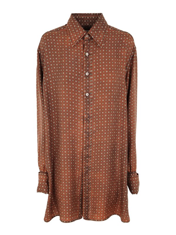 Maison Margiela: Hemden - Hemd - Gelb