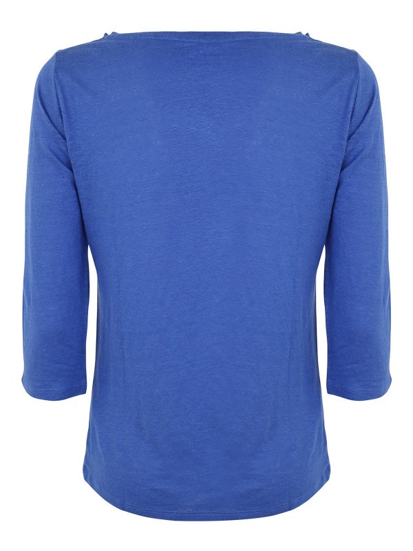 Majestic Filatures: t-shirts online - Boat neck T-shirt