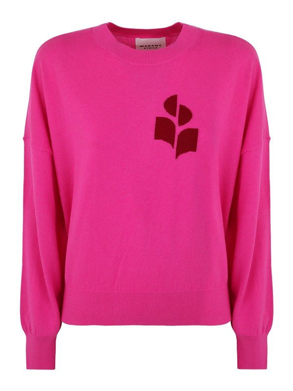 Isabel Marant Etoile: クルーネック - スウェットシャツ/セーター - ピンク