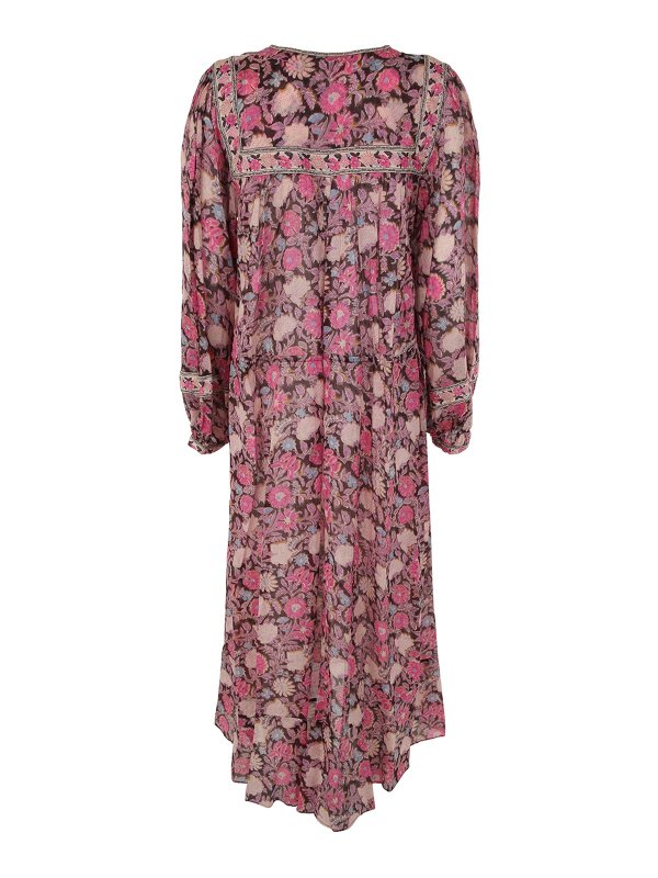 Isabel Marant Etoile: maxi dresses online - Floral printed long dress