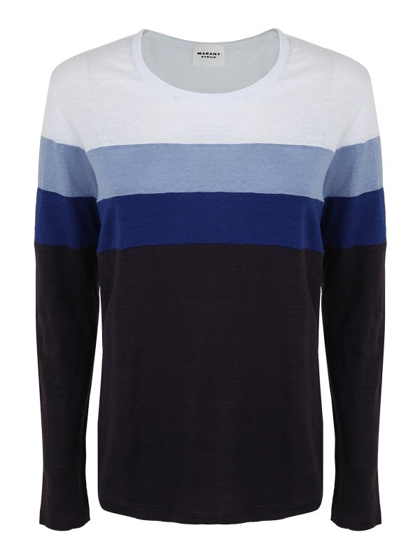 Isabel Marant Etoile: Camisetas - Camiseta - Blanco