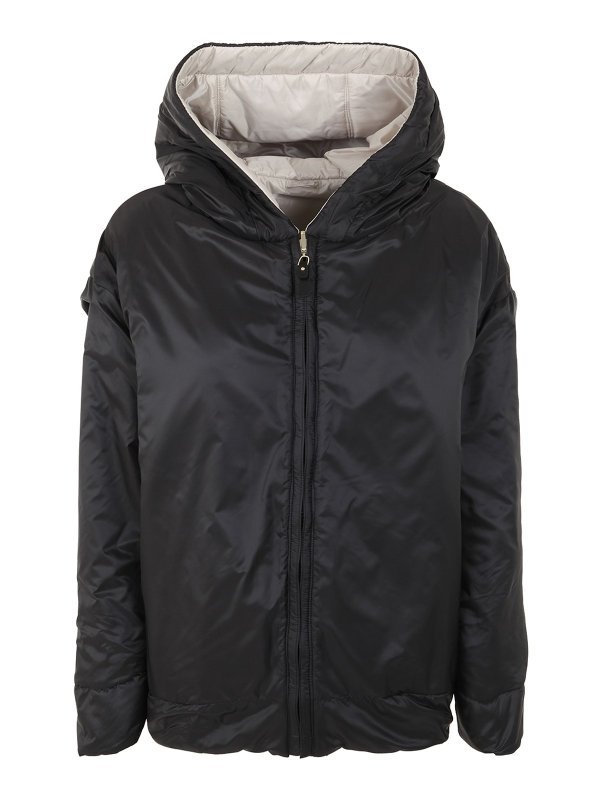 iKRIX Max Mara: ダウン・ハイテクジャケット - ダウンジャケット - 白