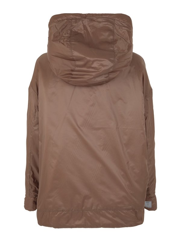 Hooded padded jacket shop online: Max Mara
