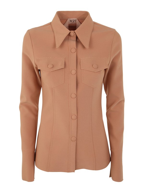N°21: shirts - Shirt with classic collar