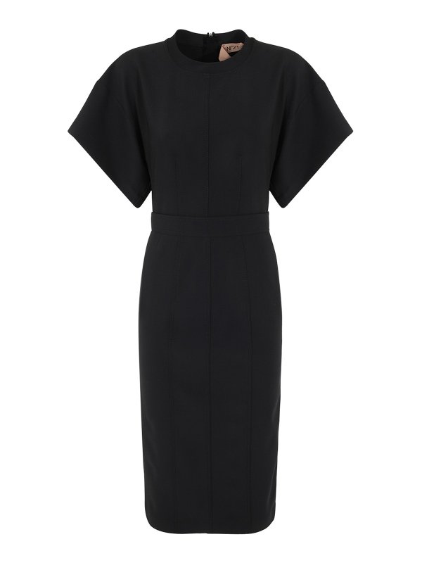 N°21: maxi dresses - Round neck short sleeve dress