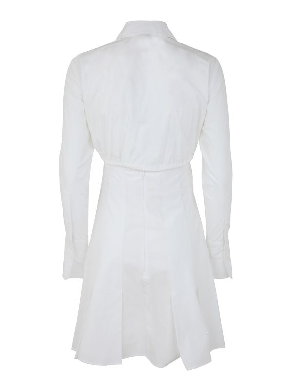 PATOU: Robe longueur genou online - Robe Au Genou - Blanc