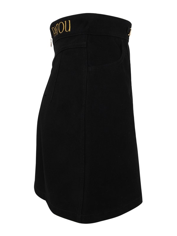 iKRIX PATOU: ニーレングススカート＆ミディ丈 - 膝丈/ミディスカート - 黒