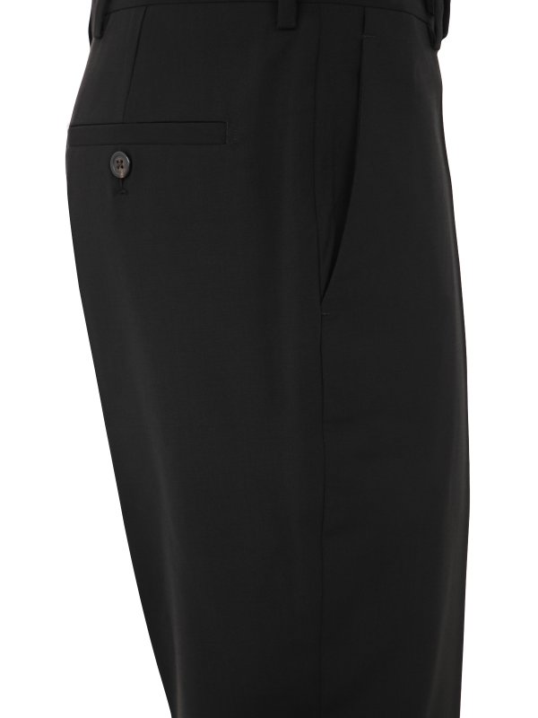 iKRIX RICK OWENS: テーラードトラウザー - テーラードパンツ - 黒