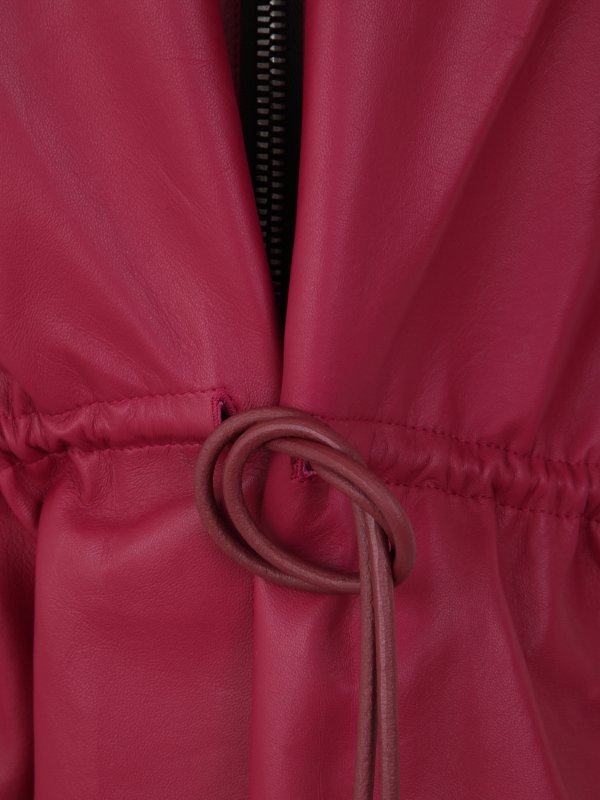 iKRIX RICK OWENS: Lederjacken - Lederjacke - Rosa