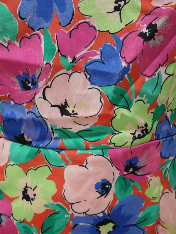 iKRIX ROTATE Birger Christensen: Knielange Kleider - Knielanges Kleid - Bunt