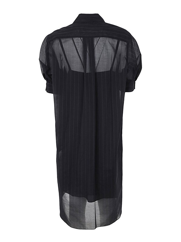 Sacai: マキシドレス online - マキシドレス - ブルー