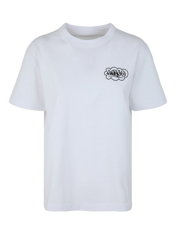 Sacai: Camisetas - Camiseta - Blanco