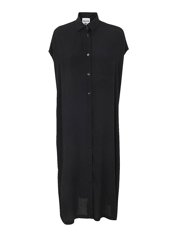 Semicouture: maxi dresses - Shirt styled long dress