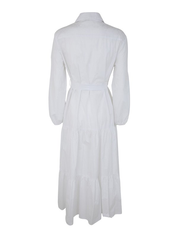 Semicouture: Maxi robe online - Maxi Robe - Blanc